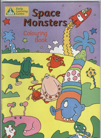 Space Monster Colouring Book