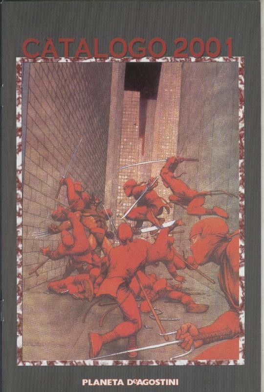 Catalogo comic 2001 de Planeta