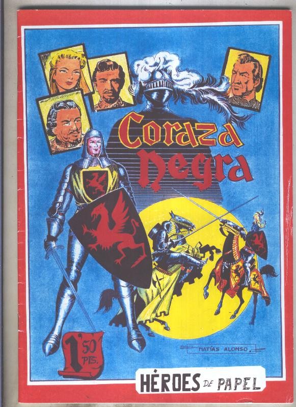Heroes de Papel numero 01: Matias Alonso: Coraza Negra