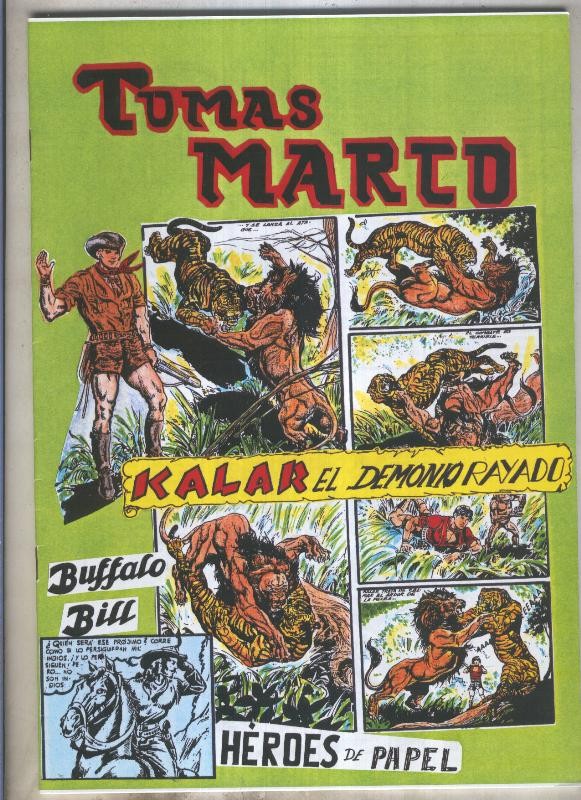 Heroes de Papel numero 38: Tomas Marco: Kalar el demonio rayado