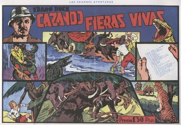 Facsimil: Cazando fieras vivas, coleccion facsimil