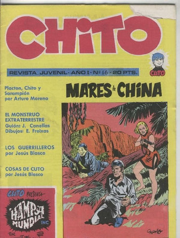 Chito numero 16 (roto en portada segun imagen)