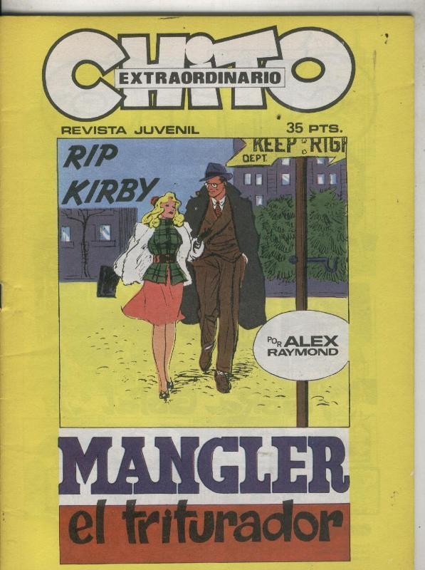 Rip Kirby: Mangler el triturador