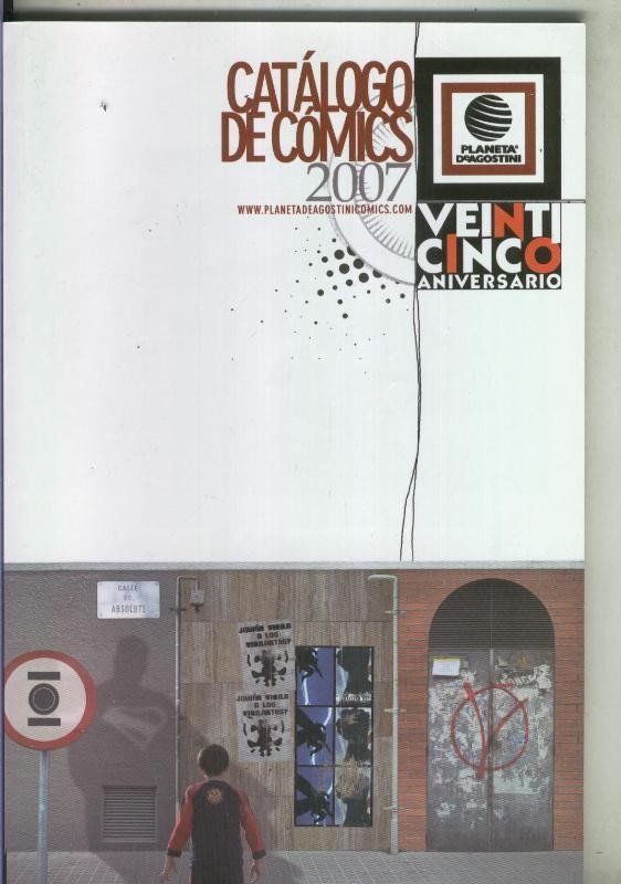 Catalogo de comics 2007 de Planeta