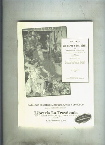 Catalogo de Libreria La Trastienda de Leon numero 33 (2008)