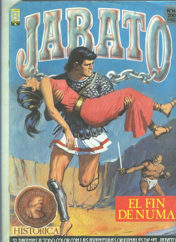 Jabato edicion historica segunda edicion numero 014: El fin de Numa (numerado 2 en trasera)