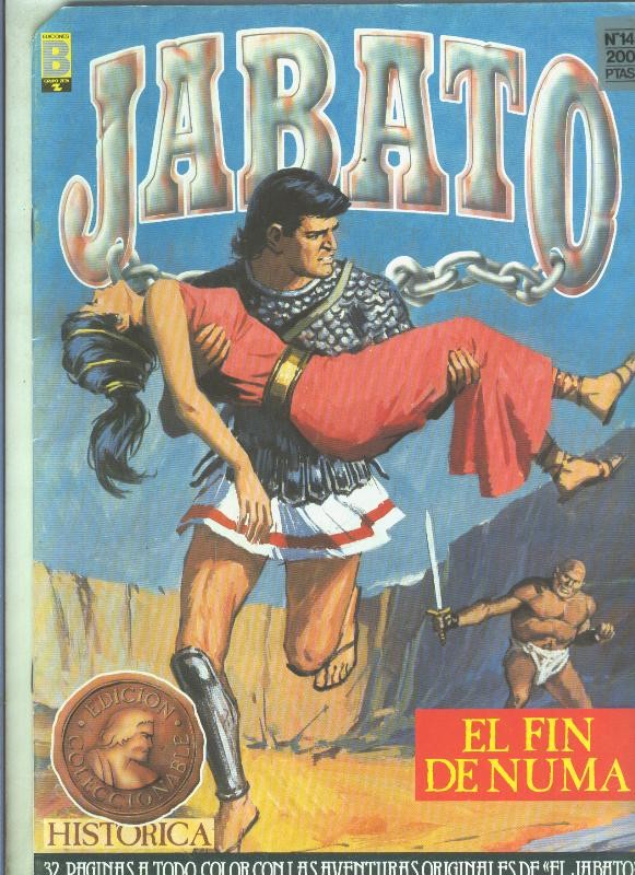 Jabato edicion historica segunda edicion numero 014: El fin de Numa (numerado 3 en trasera)