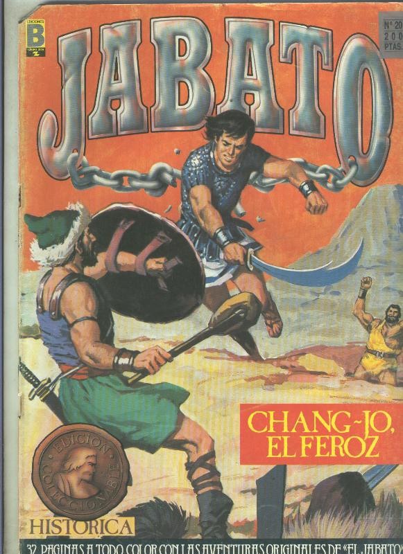 Jabato edicion historica segunda edicion numero 020: Chang-Jo, el feroz