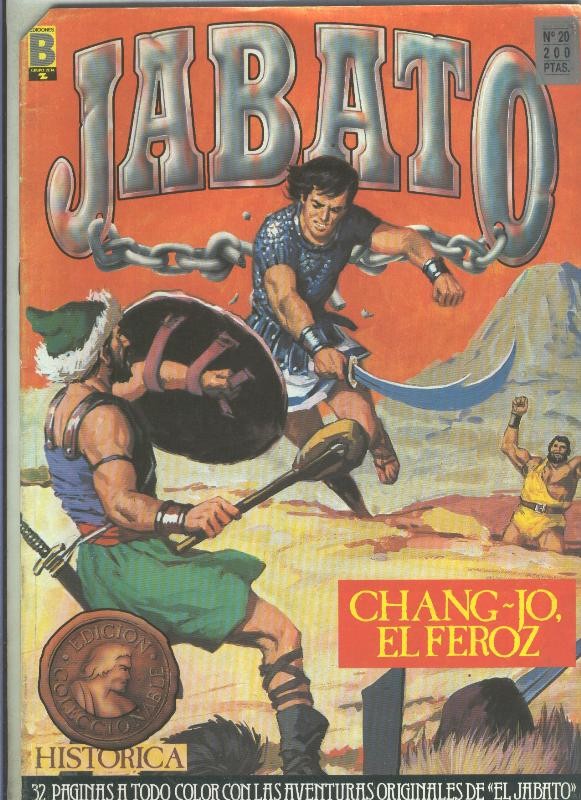 Jabato edicion historica segunda edicion numero 020: Chang-Jo, el feroz