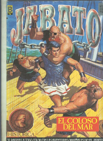 Jabato edicion historica segunda edicion numero 025: El coloso del mar (numerado 3 en trasera)