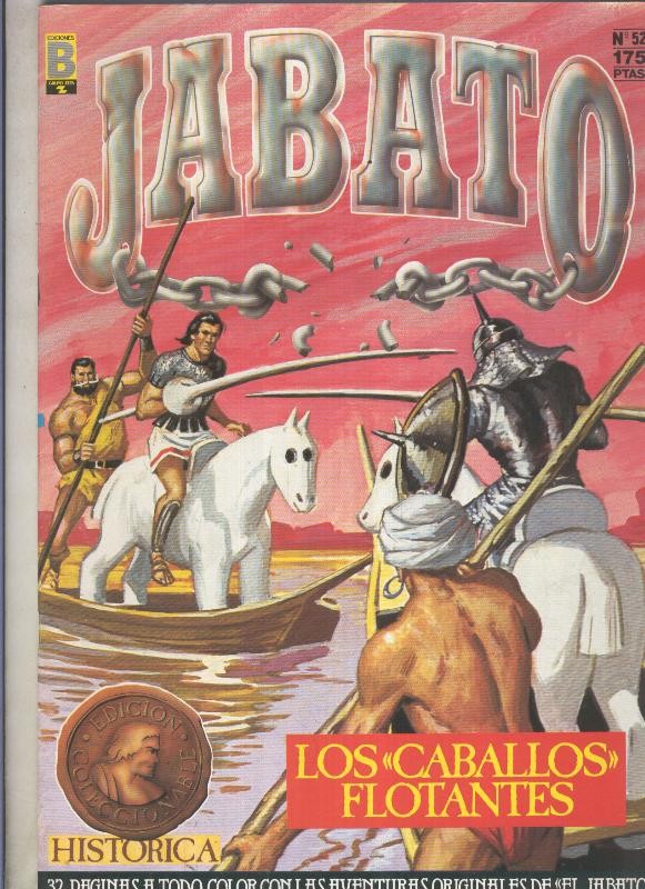 Jabato edicion historica primera edicion numero 052: Los caballos flotantes