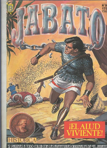 Jabato edicion historica primera edicion numero 058: El alud viviente