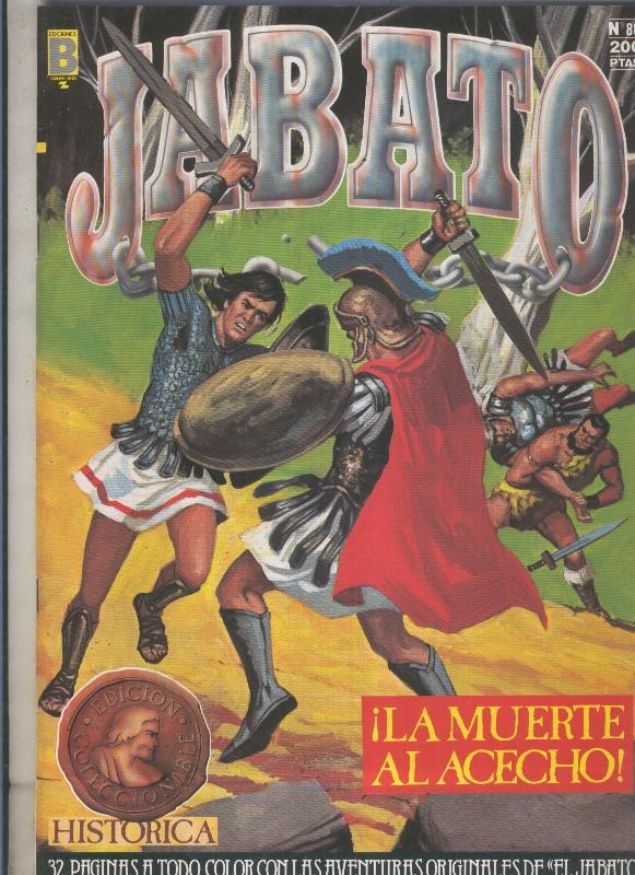 Jabato edicion historica primera edicion numero 080: La muerte al acecho