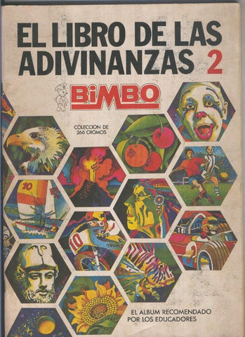 Album de Cromos: El libro de las adivinanzas numero 2 (ALBUM INCOMPLETO)