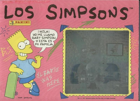 Album de Cromos: Los Simpsons  