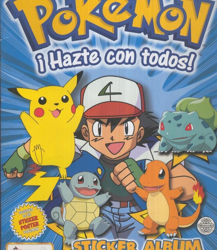 Album Cromos: Pokemon Sticker numero 2: solo tiene 94 cromos