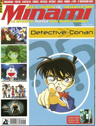 Minami revista de manga volumen II numero 19