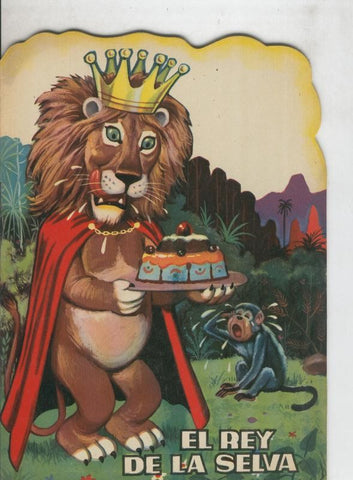 Cuentos troquelados Toray serie Animalitos: El rey de la selva