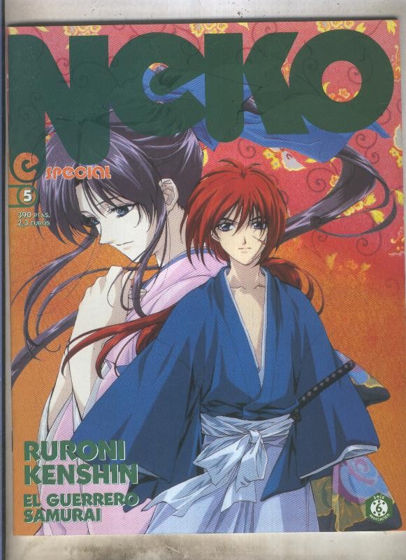 Neko Especial numero 05: Ruroni Kenshin el guerrero samurai