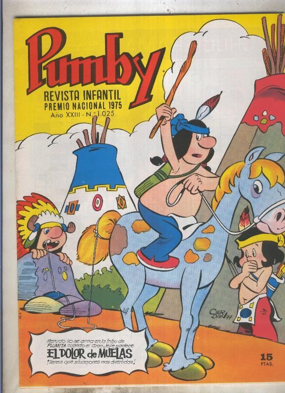 Pumby numero 1025 (numerado 2 en trasera)
