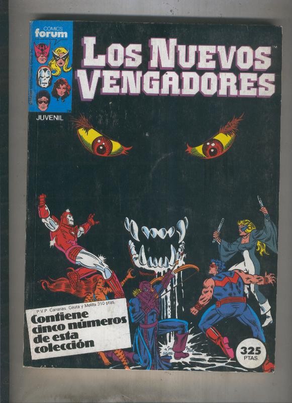 Los Nuevos Vengadores retapado 06 al 10 (numerado 2 en trasera)