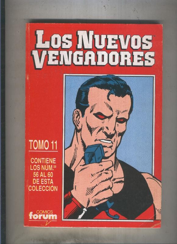 Los Nuevos Vengadores retapado 56 al 60 (numerado 1 en trasera)