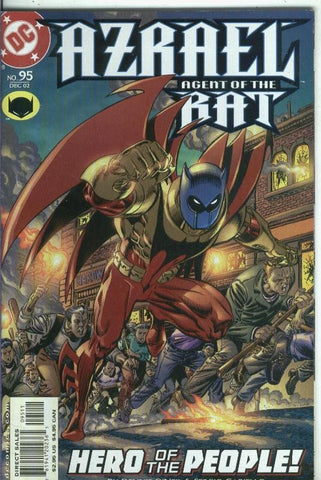 Azrael agent of the bat numero 95 (cubierta algo estropeada lado grapa por mal almacenaje)