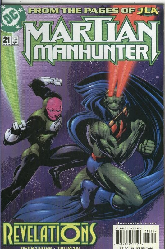 Martian Manhunter numero 21