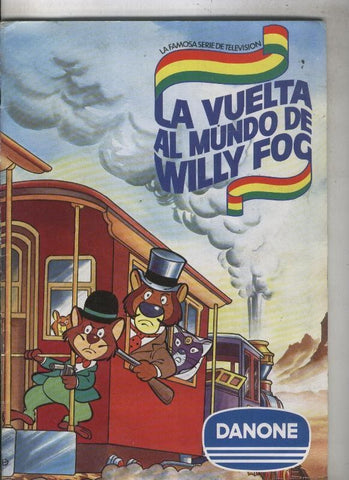 Album de Cromos: La Vuelta al mundo de Willy Fog (numerado 2 en interior cubierta)