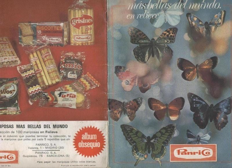 Album de Cromos: Las Cien mariposas mas bellas