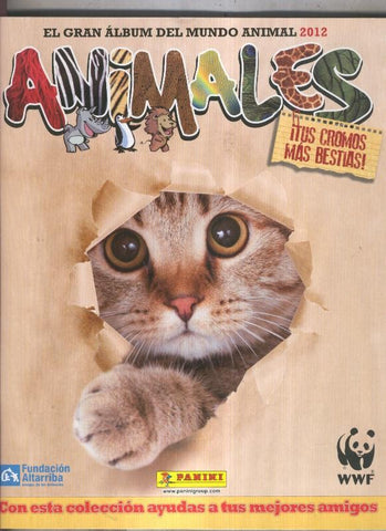 Album de Cromos 2012: Animales