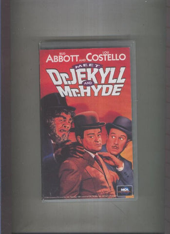 Video VHS: Dr.Jekyll and Mr.Hyde (Bud Abbott-Lou Costello)