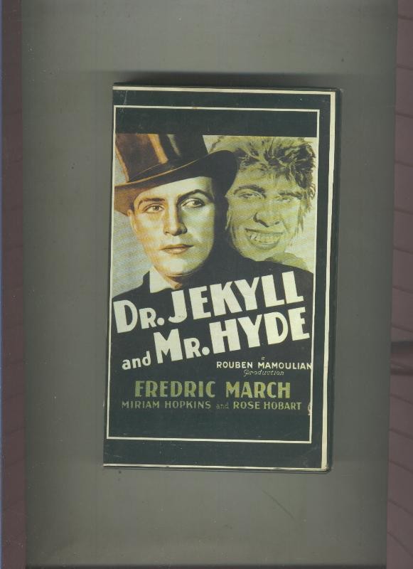 Video VHS: Dr. Jekyll and Mr.Hyde (Fredric March)