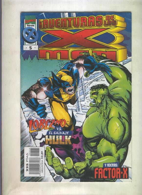 Las Nuevas Aventuras de los X Men volumen 2 numero 05: La revolucion verde