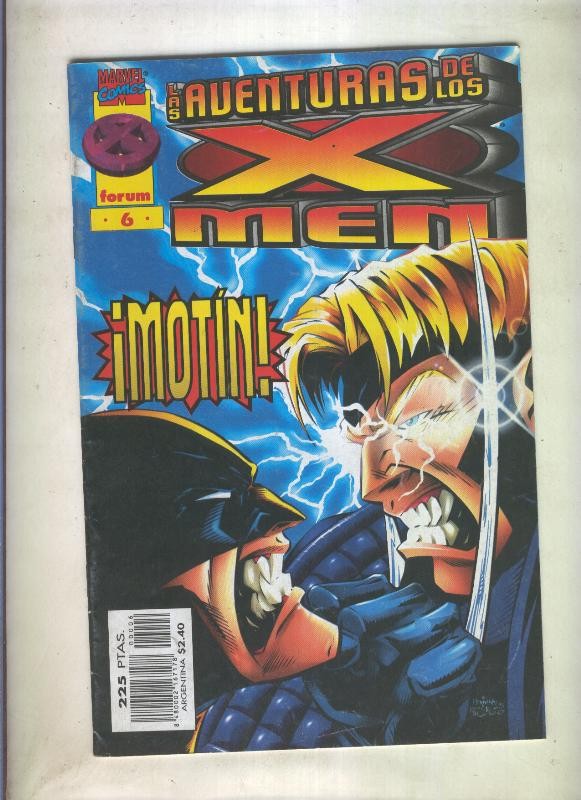 Las Nuevas Aventuras de los X Men volumen 2 numero 06: La revolucion verde