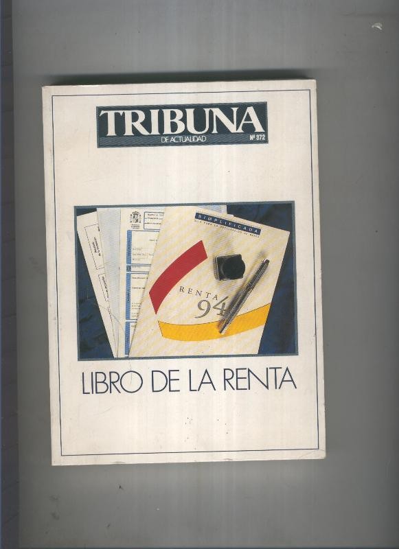 Libro de la renta-Declaracion renta y patrimonio 1994