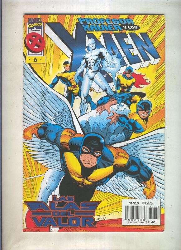 Profesor Xavier y los X Men numero 06: Angel caido
