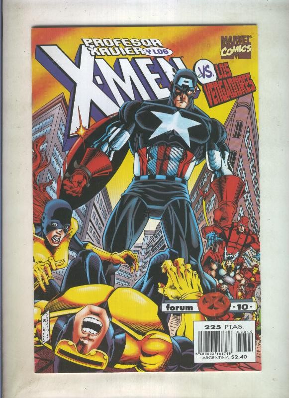Profesor Xavier y los X Men numero 10: El diablo bajo tierra