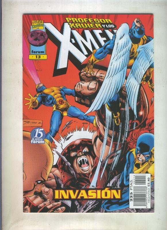 Profesor Xavier y los X Men numero 13: Formacion de batalla