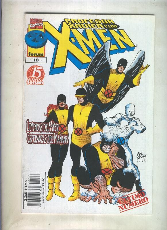 Profesor Xavier y los X Men numero 18: Sancion final