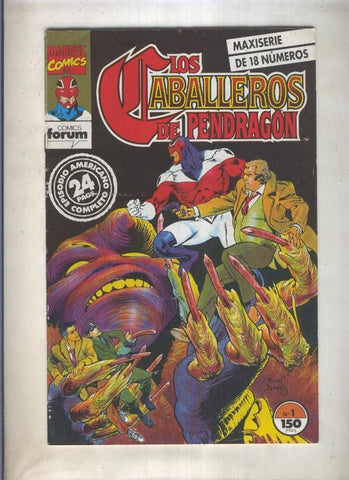 Los Caballeros de Pendragon numero 01