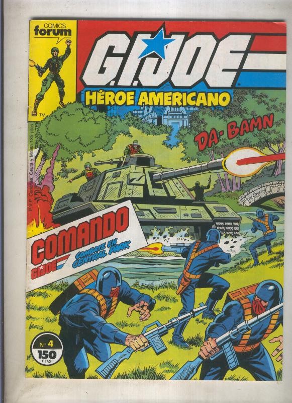 G.I.Joe (comando Gijoe) numero 04