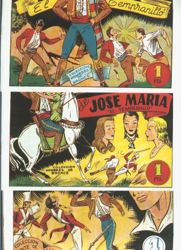 Jose Maria el Tempranillo, coleccion facsimil