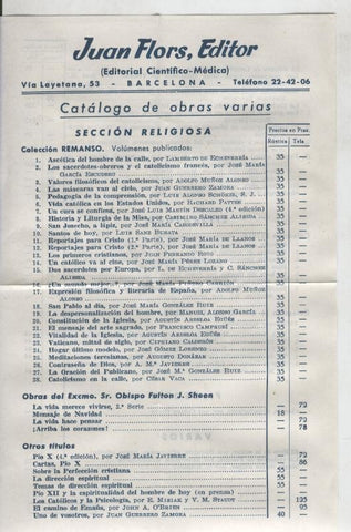 Juan Flors, Editor