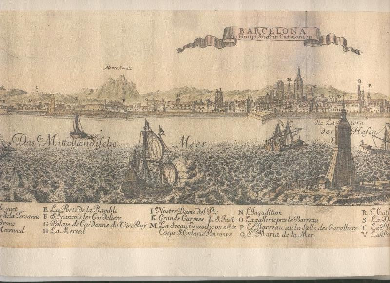 Barcelona ilustracion de epoca