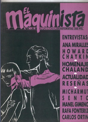 El Maquinista numero 01 (noviembre 1990)