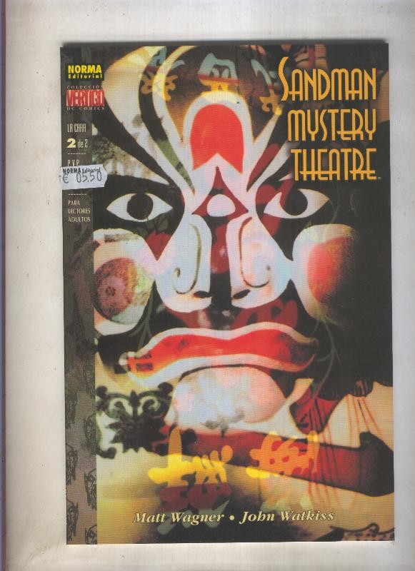 Coleccion Vertigo numero 084: Sandman Mystery Theatre: La cara numero 2