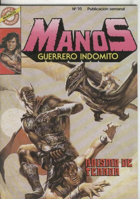Manos numero 16 (numerado 1 en trasera)