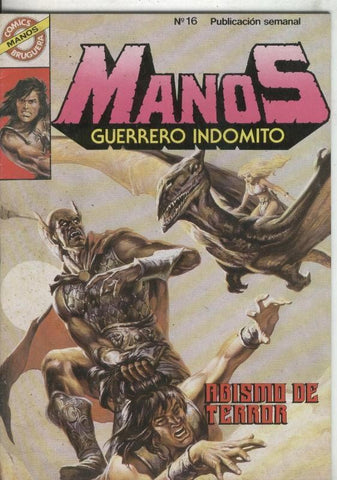 Manos numero 16 (numerado 1 en trasera)
