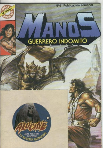 Manos numero 04 (numerado 3 en trasera)
